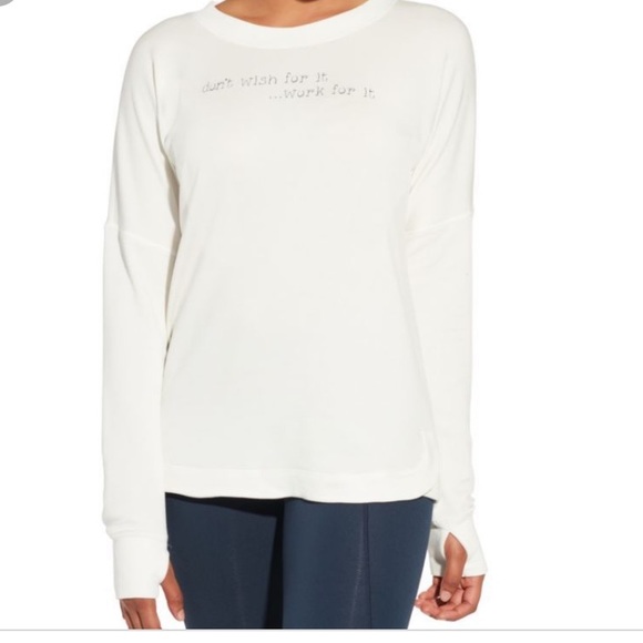CALIA by Carrie Underwood Tops - CALIA by Carrie Underwood sweatshirt w/thumb holes